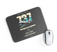 Thumbnail for Boeing 737-500 Classic design on black rectangle mouse pad
