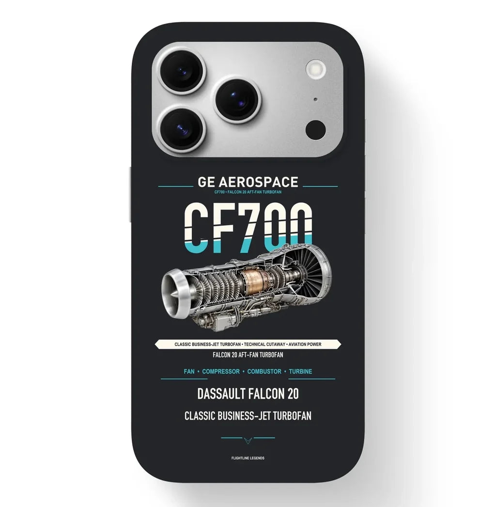 CF700 Case design on black iphone case