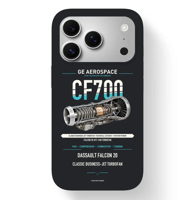 CF700 Case design on black iphone case