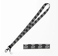 Thumbnail for Boeing 747 & GENX Engine lanyard - black