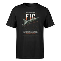 Thumbnail for Dassault Mirage F1C design on black t-shirt, single-side print