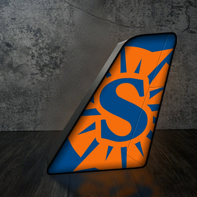 Sun Country Airlines Led Aircraft Tail aviation themed 3D aircraft tail lamp, premium acrylic with LED.