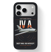 Thumbnail for Dassault Mystère IV A design on black magsafe iphone case, for iPhone 17 Pro
