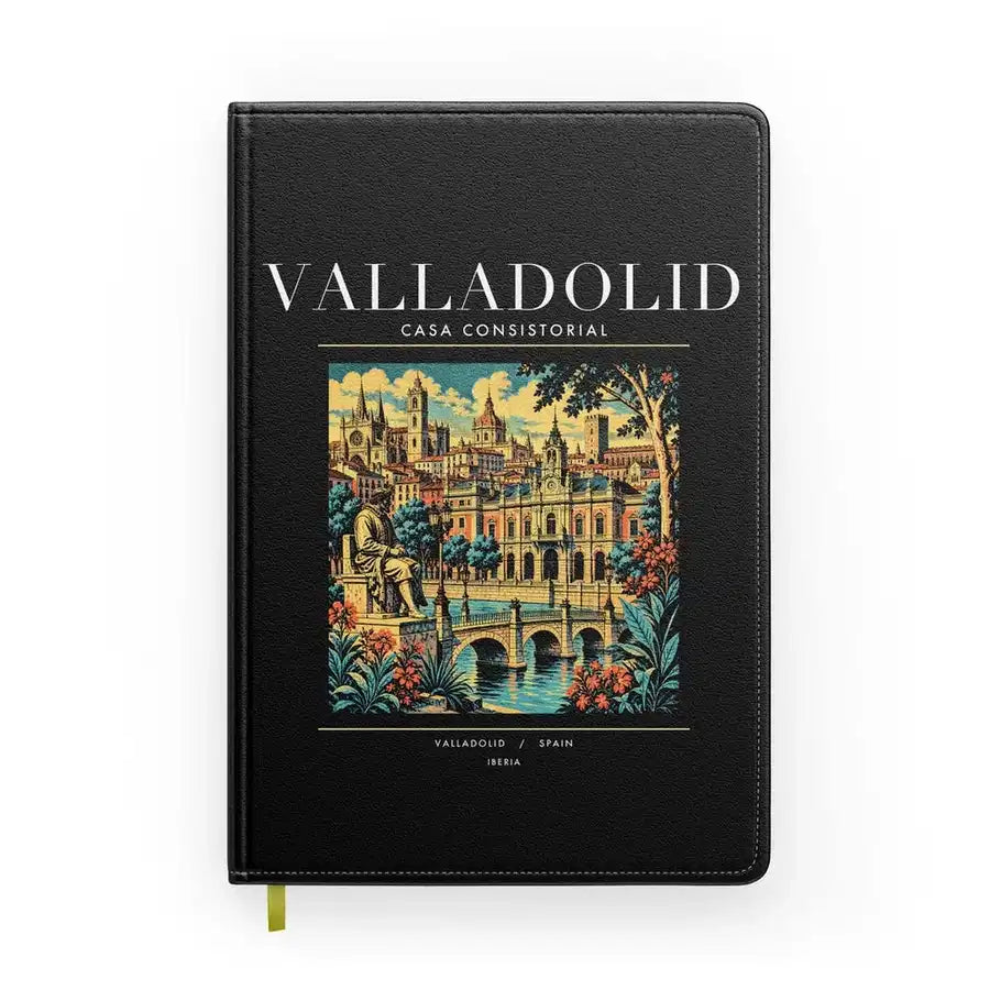 VALLADOLID - Poster - Notebook - Black