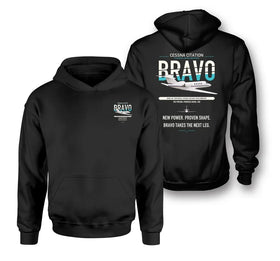 Double-Side Printing — Cessna Citation Bravo Double-Side Hoodie