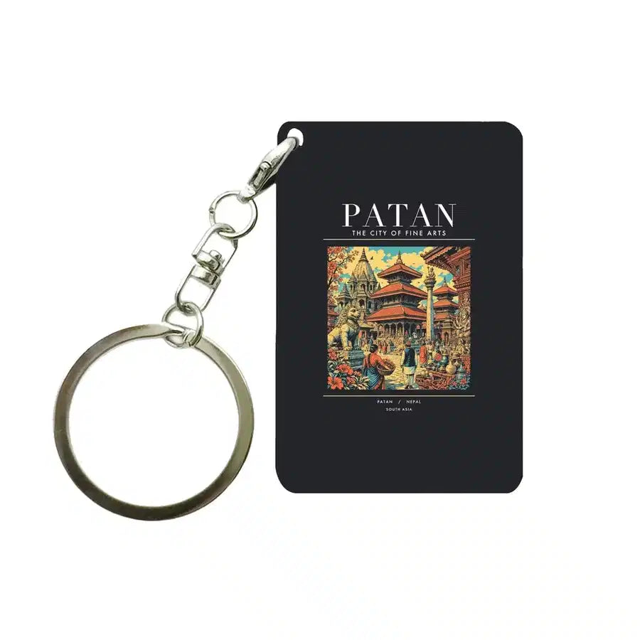 PATAN - Poster - Key Chain - Black