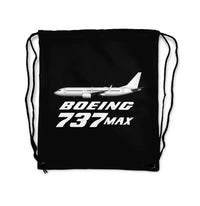 Thumbnail for Boeing 737 Drawstring Bag