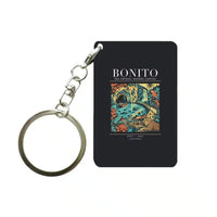 Thumbnail for BONITO - Poster - Key Chain - Black