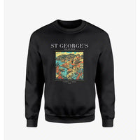 Thumbnail for ST GEORGE'S - Poster - Sweatshirt - Black
