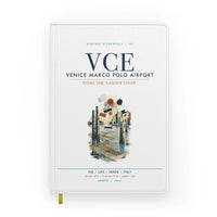 Thumbnail for Venice Marco Polo Airport (VCE) design on white notebook