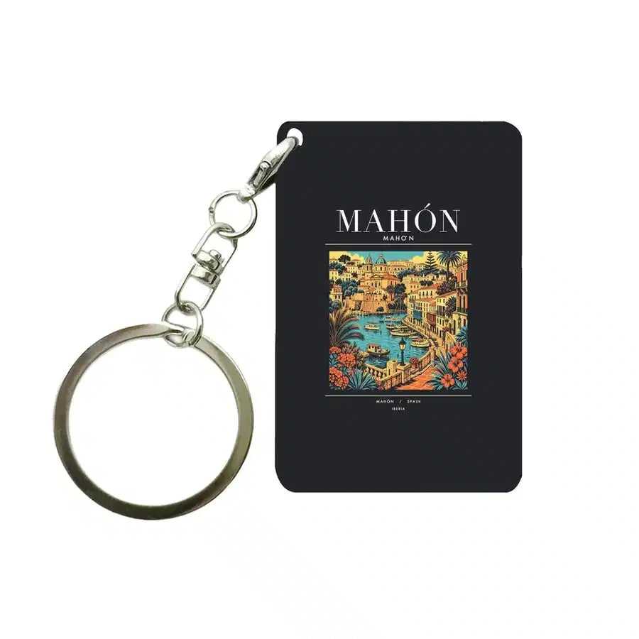 MAHÓN - Poster - Key Chain - Black