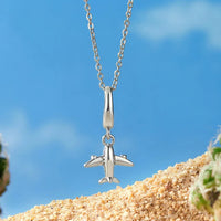 Thumbnail for Travel plane Shaped Necklace