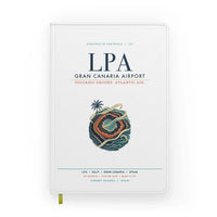 Thumbnail for Gran Canaria Airport (LPA) design on white notebook