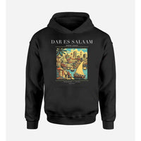 Thumbnail for DAR ES SALAAM - Poster - Premium Hoodie - Black