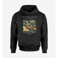 Thumbnail for VINTAGE G4014 - The Propeller Shop - Premium Hoodie design on black premium