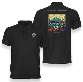 The Veteran's Last Walkaround Premium Polo T-Shirts