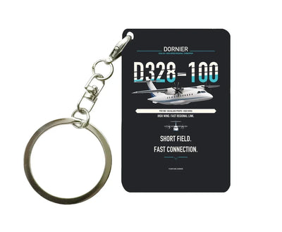 D328-100 Key Chain design on black key chain