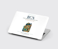 Thumbnail for Josep Tarradellas Barcelona-El Prat Airport (BCN) design on white MacBook case