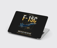 Thumbnail for F-15C Eagle design on black MacBook case
