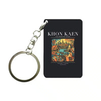 Thumbnail for KHON KAEN - Poster - Key Chain - Black