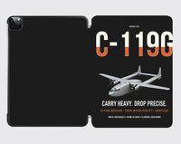 Thumbnail for C-119G Flying Boxcar design on black ipad tablet case
