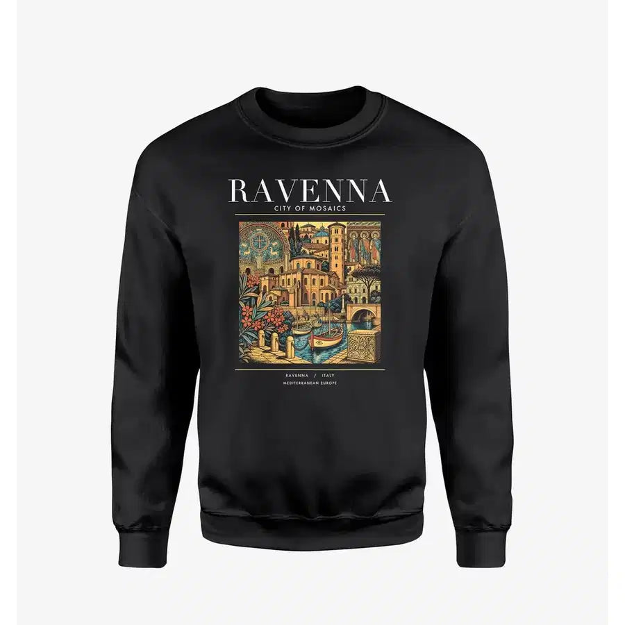 RAVENNA - Poster - Sweatshirt - Black