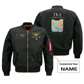 Kamloops Airport (YKA) Bomber Jacket
