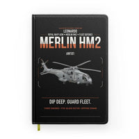 Thumbnail for Leonardo AW101 Merlin HM2 design on black notebook