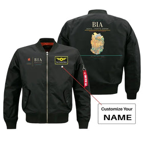 Bastia – Poretta Airport (BIA) Bomber Jacket