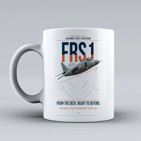 Thumbnail for British Aerospace Sea Harrier FRS.1 design on white ceramic mug, double-side print
