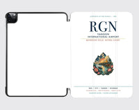 Thumbnail for Yangon International Airport (RGN) design on white ipad tablet case