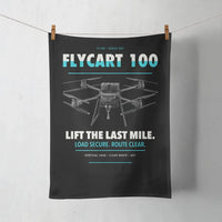 Thumbnail for DJI FlyCart 100 design on black towel