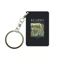 Thumbnail for KUOPIO - Poster - Key Chain - Black