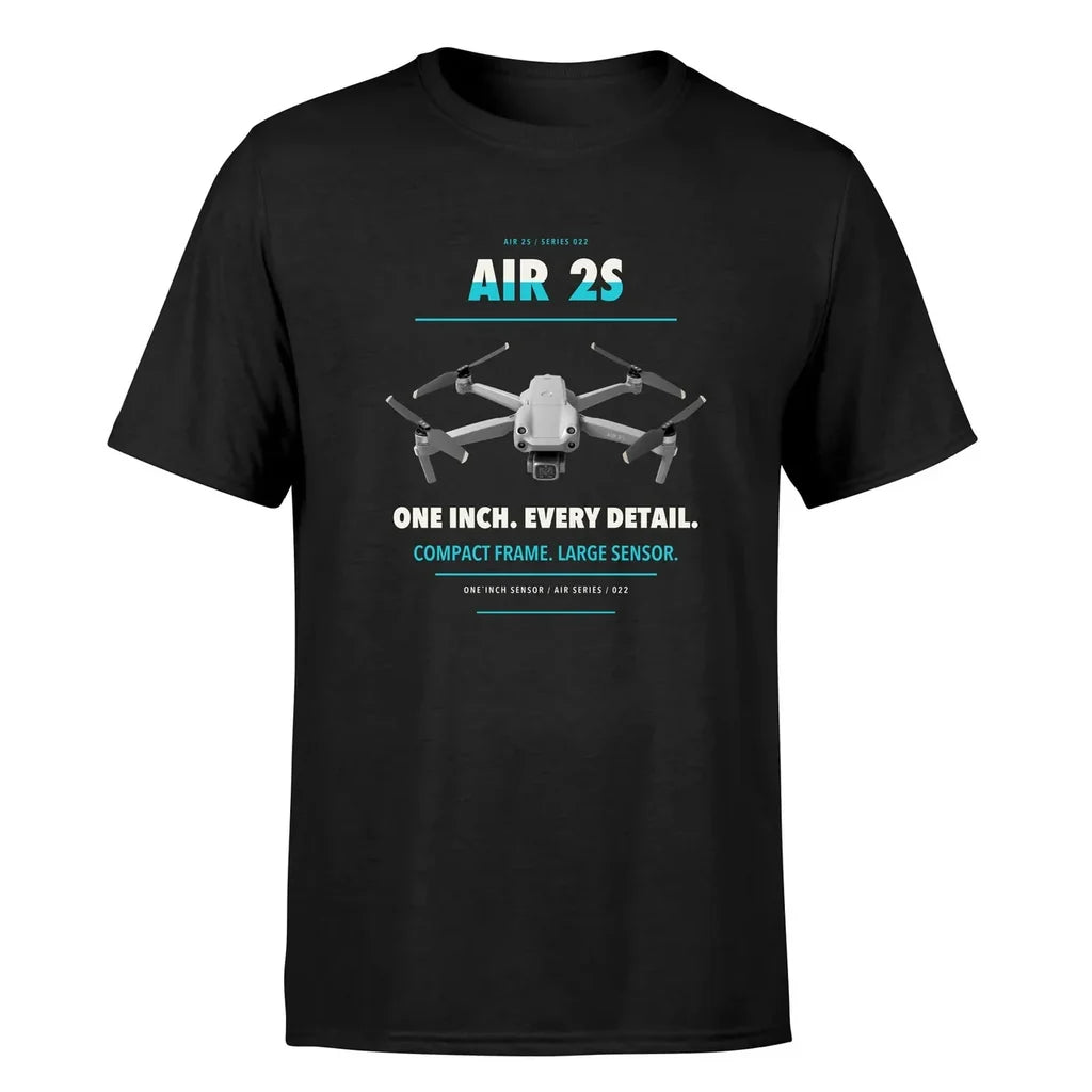 DJI Air 2S design on black single side