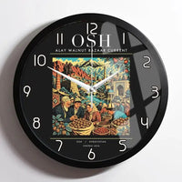 Thumbnail for OSH - Poster - Wall Clock Framed - Black