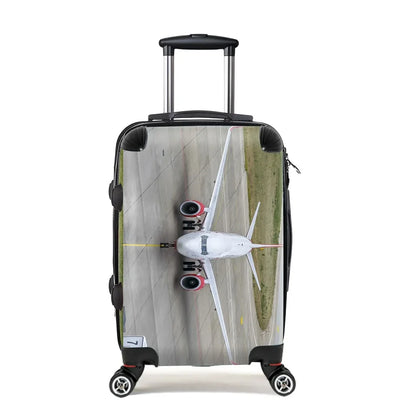 Face to Face with Boeing 737 Cabin Size aviation design luggage, durable shell construction.