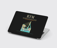 Thumbnail for Rotterdam The Hague Airport (RTM) design on black MacBook case