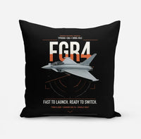 Thumbnail for Eurofighter Typhoon FGR4 design on black pillow