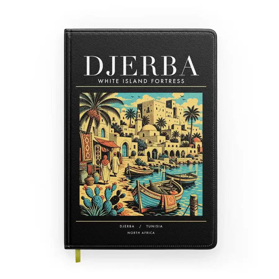 DJERBA - Poster - Notebook - Black
