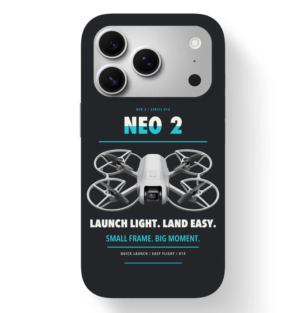 DJI Neo 2 Case design on black iphone case
