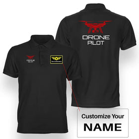 Drone Pilot Premium Polo T-Shirts