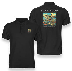 Block Island City Series Premium Polo T-Shirts