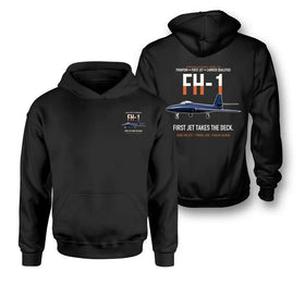 Double-Side Printing — FH-1 Phantom First Jet Takes the Deck Double-Side Hoodie