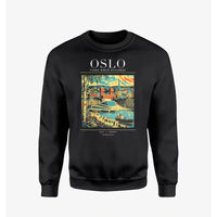 Thumbnail for OSLO - Poster - Sweatshirt - Black