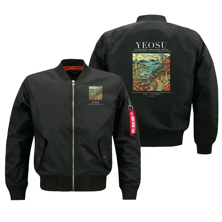 YEOSU - Poster - Bomber Jacket - Black