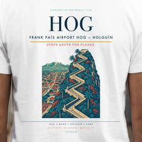 Thumbnail for Frank País Airport (HOG) double-side t-shirt design close-up cover