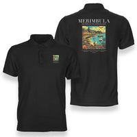 Thumbnail for MERIMBULA - Poster - Double-Side Polo - Black