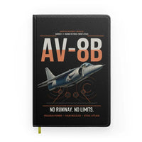 Thumbnail for AV-8B Harrier II design on black notebook