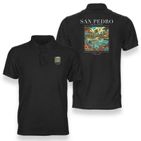 Thumbnail for SAN PEDRO - Poster - Double-Side Polo - Black