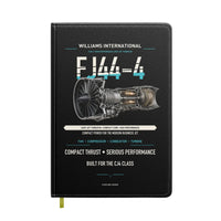 Thumbnail for FJ44-4 design on black notebook